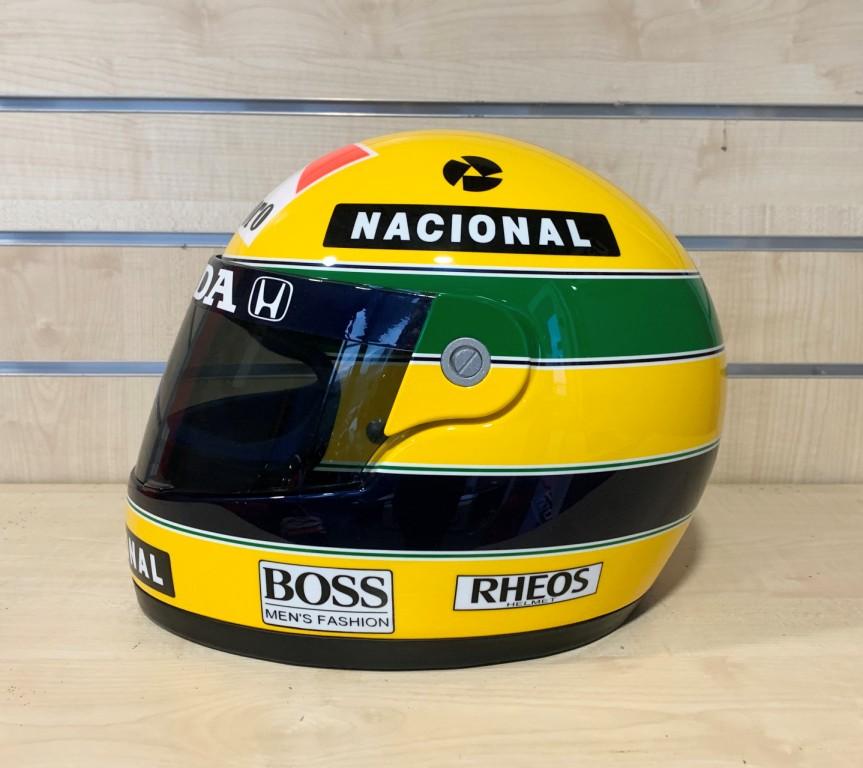 CASQUE F1 AYRTON Senna Williams Renault Echelle 1 Replica Real Scale EUR 799,00 - FR
